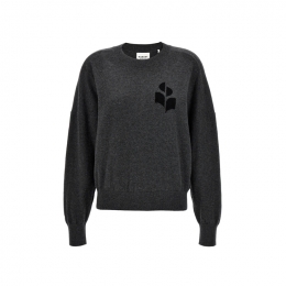 ◆당일◆26SS 마리산스 MARISANS 로고 니트 차콜 PU0053FA A1X05E 02AN