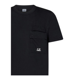 ◆당일◆24SS 로고 투 포켓 티셔츠 블랙 16CMTS211A 005697G 999