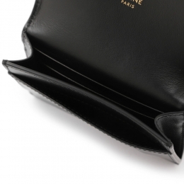 ◆당일◆25FW 트리오페 플랩 카드지갑 블랙 10I583 DPV 38NO