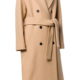 ◆15주년◆여성 벨티드 롱코트 베이지 2741MDC22 195750 23