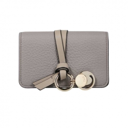 ◆당일◆26SS 알파벳 코인 카드지갑 그레이 CHC21WP015F57 053
