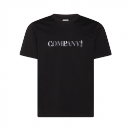 ◆당일◆26SS 세일러 로고 프린트 반팔 티셔츠 블랙 20CMTS085A 005100W 999