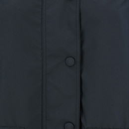 ◆당일◆23FW 밀리터리 립스탑 라운드 카라 오버 코트 네이비 FJT285A F0197 415