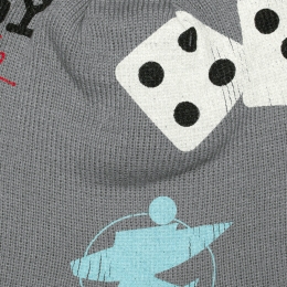 ◆당일◆24SS 믹스 로고 프린팅 비니 그레이 1321197 GREY