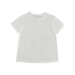 키즈 로고 티셔츠 아이보리 6SBM13TEEZ 013