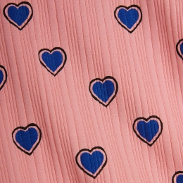 ◆키즈◆25SS 키즈 올오버 하트 원피스 핑크 25250110 28