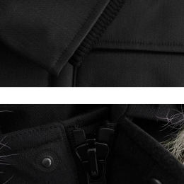 ◆당일◆22FW 헤리티지 코요테퍼 후드 패딩 자켓 블랙 HERITAGE BLACK