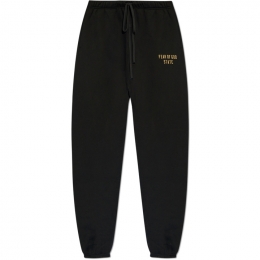 ◆당일◆25SS 에센셜 로고 기모 트레이닝 팬츠 블랙 130BT242020F BLACK