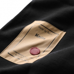 ◆당일◆백 패치 기모 맨투맨 블랙 22CTCUF03035 A06455 999