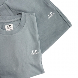 ◆키즈◆여성 로고 프린트 하프 저지 셋업 실버블루 20CKTA009C 00LAA17 809