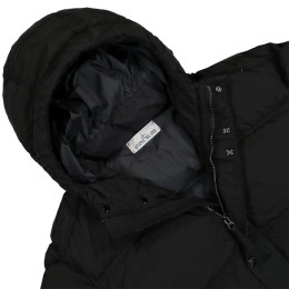 ◆당일◆24FW 와펜패치 나일론 메탈 에코닐 리제너레이티드 TC 패딩자켓 블랙 811541419 V0029