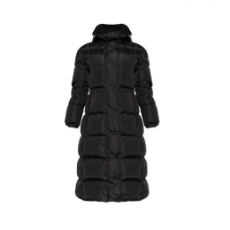 ◆당일◆25FW 샤메르 CHAMER 로고 패치 롱 패딩자켓 블랙 1C000 22 539ZD 999