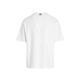 26SS 삼선 포켓 티셔츠 화이트 MJS183A 07323 100