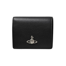 26SS ORB 로고 반지갑 블랙 51150030W S000D N403