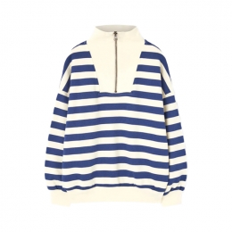 ◆키즈◆키즈 BLOWFLY 스트라이프 맨투맨 네이비 F25029 064DK