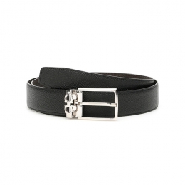 ◆당일◆26SS 미니 더블 로고 간치니 벨트 블랙/다크브라운 67-A037 0708206