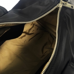 ◆당일◆ 25FW 시그니처 로고패치 더플백 블랙 8090564