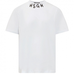 ◆14주년◆넥 로고 프린팅 티셔츠 화이트 3240MM96 227298 01