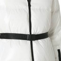 ◆당일◆25FW 알로로 ALLORO 벨티드 패딩 자켓 화이트 VDDJ02426K0001 WHS