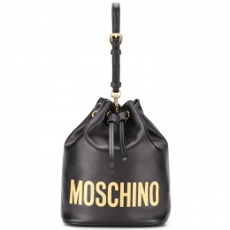 ◆당일◆22SS 골드 로고 프린트 버킷백 블랙 A8406 8001 2555