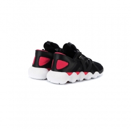 ◆14주년◆큐죠 로우탑 스니커즈 블랙/핑크 S82126