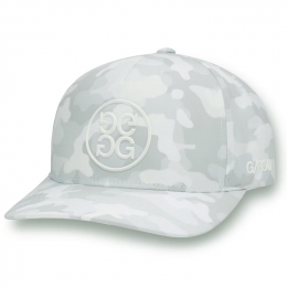 ◆당일◆23SS G'S 써클 로고 카모 스냅백 화이트 G4AS22H01 SNO