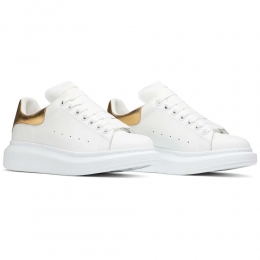 ◆당일◆25SS 여성 오버솔 스니커즈 화이트/골드 553770 WHFBU 9075