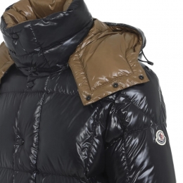 ◆당일◆25FW 파라나 PARANA 후드 숏 다운 자켓 블랙 1A001 87 597Z8 999