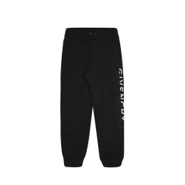 ◆키즈◆21FW 여성 로고 프린트 스트레이트 조거 팬츠 블랙 H24133 09B