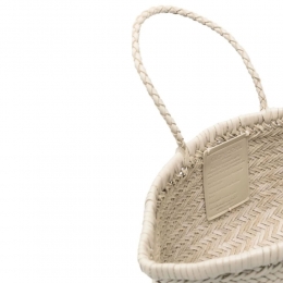 ◆당일◆25FW 밤부 트리플 점프 미니 토트백 펄 8855 PEARL