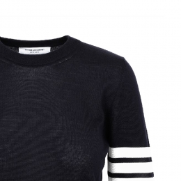 ◆당일◆25FW 사선완장 풀오버 릴렉스핏 니트 네이비 FKA280A Y1014 415