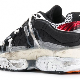 ◆11주년◆여성 퓨전 트레이너 스니커즈 화이트/레드/블랙 S58WS0118 P1878 961