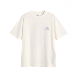 ◆당일◆26SS 로고 프린트 세일러 반팔 티셔츠 화이트 20CMTS143A 110579W 103