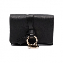 ◆당일◆26SS 알파벳 미니 코인 반지갑 블랙 CHC21WP946F57 001