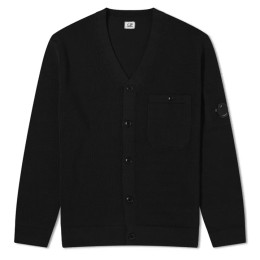 ◆당일◆24SS 렌즈 와펜 브이넥 포켓 가디건 블랙 16CMKN125A 006482A 999