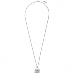 ◆당일◆23FW 토트백 펜던트 넥클리스 실버 2P3JNC001J45 029