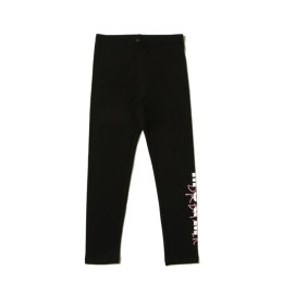 ◆키즈◆21FW 키즈 로고 프린트 레깅스 블랙 MS027811 110