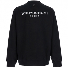 ◆당일◆25SS 시그니처 백로고 맨투맨 블랙 W251TS27 723B