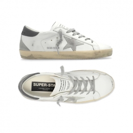 ◆당일◆25FW 여성 슈퍼스타 스니커즈 화이트/다크그레이탭 GWF00102 F006113 11915