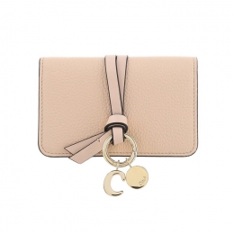 ◆당일◆26SS 알파벳 코인 카드지갑 베이비핑크 CHC21WP015F57 6J5