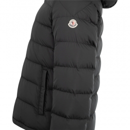 ◆당일◆25FW 라베라에트 LAVERAET 로고 패치 패딩자켓 블랙 1A002 28 597YW 999