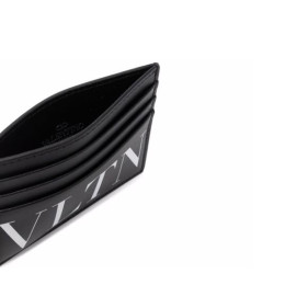 ◆13주년◆VLTN 로고 카드지갑 블랙 XY2P0S49 LVN 0NO