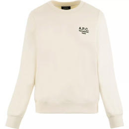 ◆당일◆23FW 로고 자수 스카이 맨투맨 아이보리 COEZD F27700 AAC