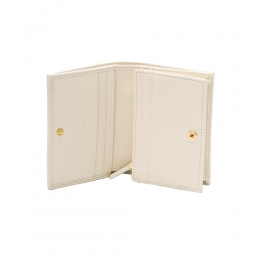 ◆당일◆26SS 시그니처 V 로고 반지갑 아이보리 8W2P0AJ3 SNP I16