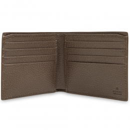 ◆당일◆26SS GG 슈프림 투톤 반지갑 베이지/브라운 768243 FACQC 9773