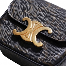 ◆당일◆25FW 트리오페 캔버스 미니 클로드 크로스백 탄 10I512 DQB 04LU