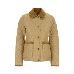 ◆당일◆25FW 도셋 DORSET 다이아 퀄팅 자켓 베이지 8107511