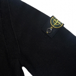 ◆키즈◆키즈 와펜 패치 V넥 울 가디건 블랙 K2S16 5100001 S00M1 V0029