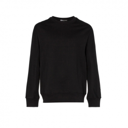 ◆14주년◆시그니처 로고 자수 프린트 맨투맨 블랙 DY7239