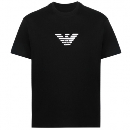 ◆당일◆24SS 백 로고 프린트 티셔츠 블랙 3L1TCV 1JUFZ 0999